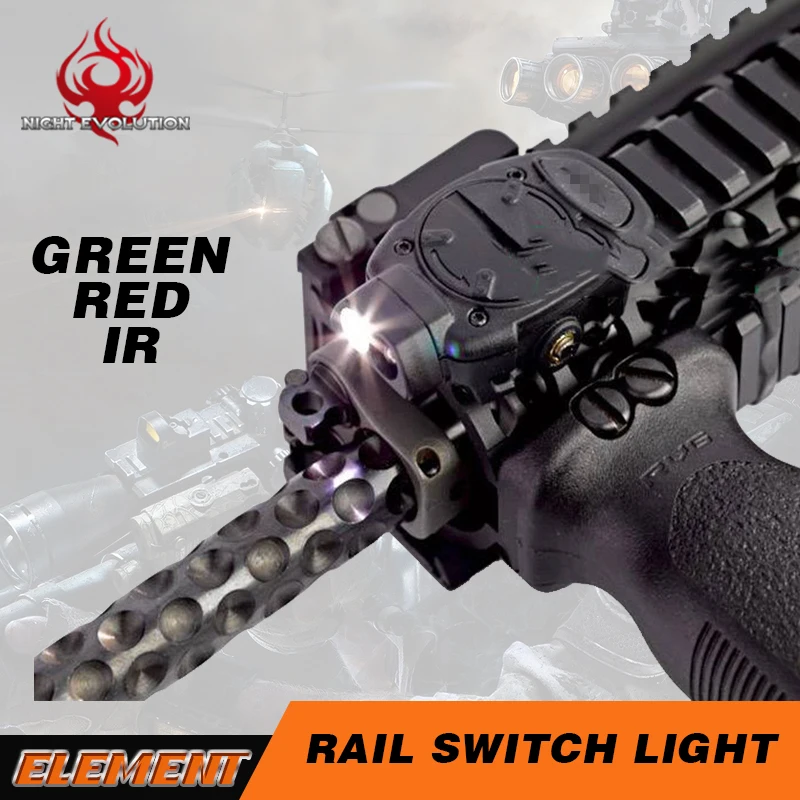 Night Evolution Princeton Tactical Flashlight Rail Switch Remote