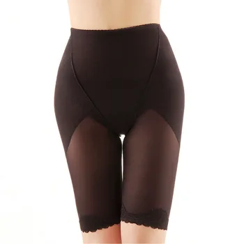 

Women Control Panties Shaped Pants with Lace M L Black Khaki High Waist Slim Sexy