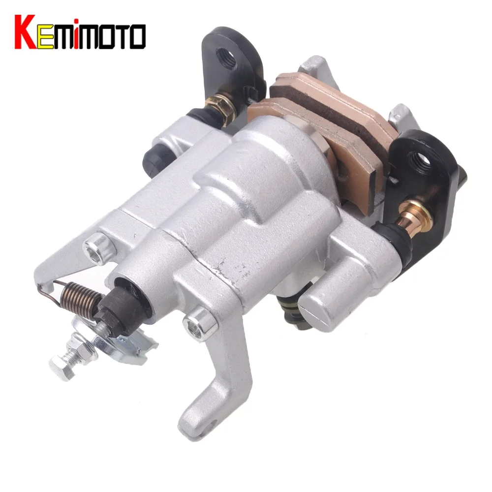 

KEMiMOTO For YAMAHA RHINO 450 2006-2009 RHINO 660 2004-2007 UTV 2005 2008 Rear Brake Caliper kit W Pads Assembly