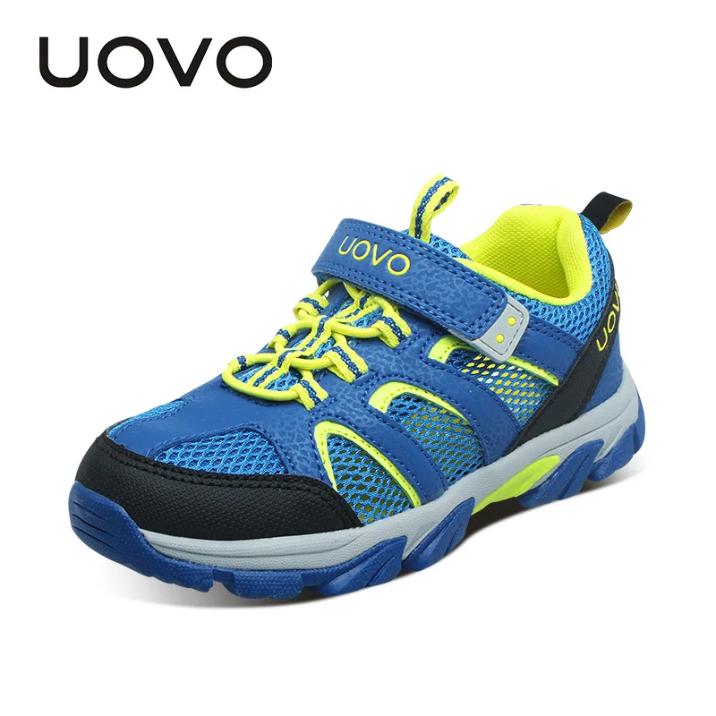 

UOVO NEW 2017 Spring Autumn Children Shoes Boy Breathable Sneakers Fashion Sports Casual For Male Child Size 29-37