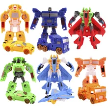 SLPF Transformation Deformation Robot Model Toys Manual Inertia Car Puzzle Action Figure Building Blocks Children Toy Gift C22 SLPF Transformation Deformation Robot Model Toys Manual Inertia Car Puzzle Action Figure Building Blocks Children Toy Gift C22