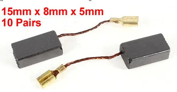Koolborstels Voor Elektrische Motor Vervanging 20Mm X 7Mm X 6Mm Repareren Deel, 4Pcs
