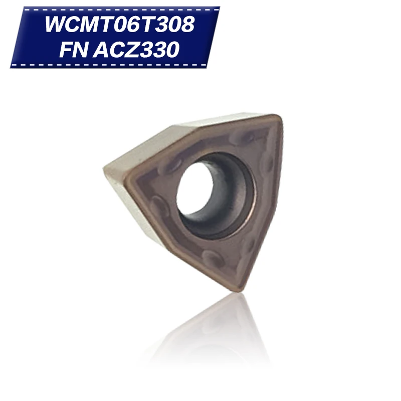 

10pcs WCMT06T308 FN ACZ 330 boring drill turning cnc lathe tools wcmx06t308