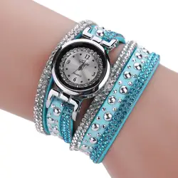 OTOKY Винтаж Модные прозрачные браслет циферблат кварцевые платье наручные аналоговые часы роскошный браслет кварцевые часы YY04