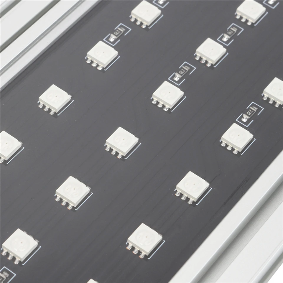 20-40 см RGB SMD 5050 аквариумный светодиодный фонарь ing раздвижная подставка зажим на морской Светодиодный светильник для аквариума лампа для аквариумный светодиодный фонарь