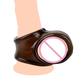 IKOKY Cock Rings Scrotal Binding Sex Toys For Men Penis Rings Delay Ejaculation Dildo Extender Male Masturbator Adult Products 5