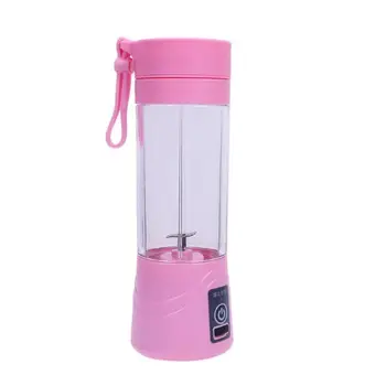 

400ml USB Mini Portable Juicer Bottle Juice Blender Power-driven Mini Home Use Portable Blender Juicer Cup with 4 colors