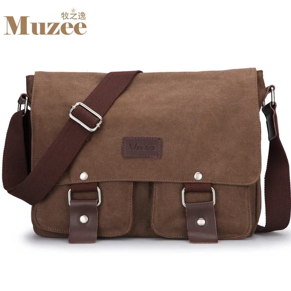 

new 2016 Canvas male business casual vintage men's shoulder bags fashion messenger bags canvas laptop portfolio, man handbag