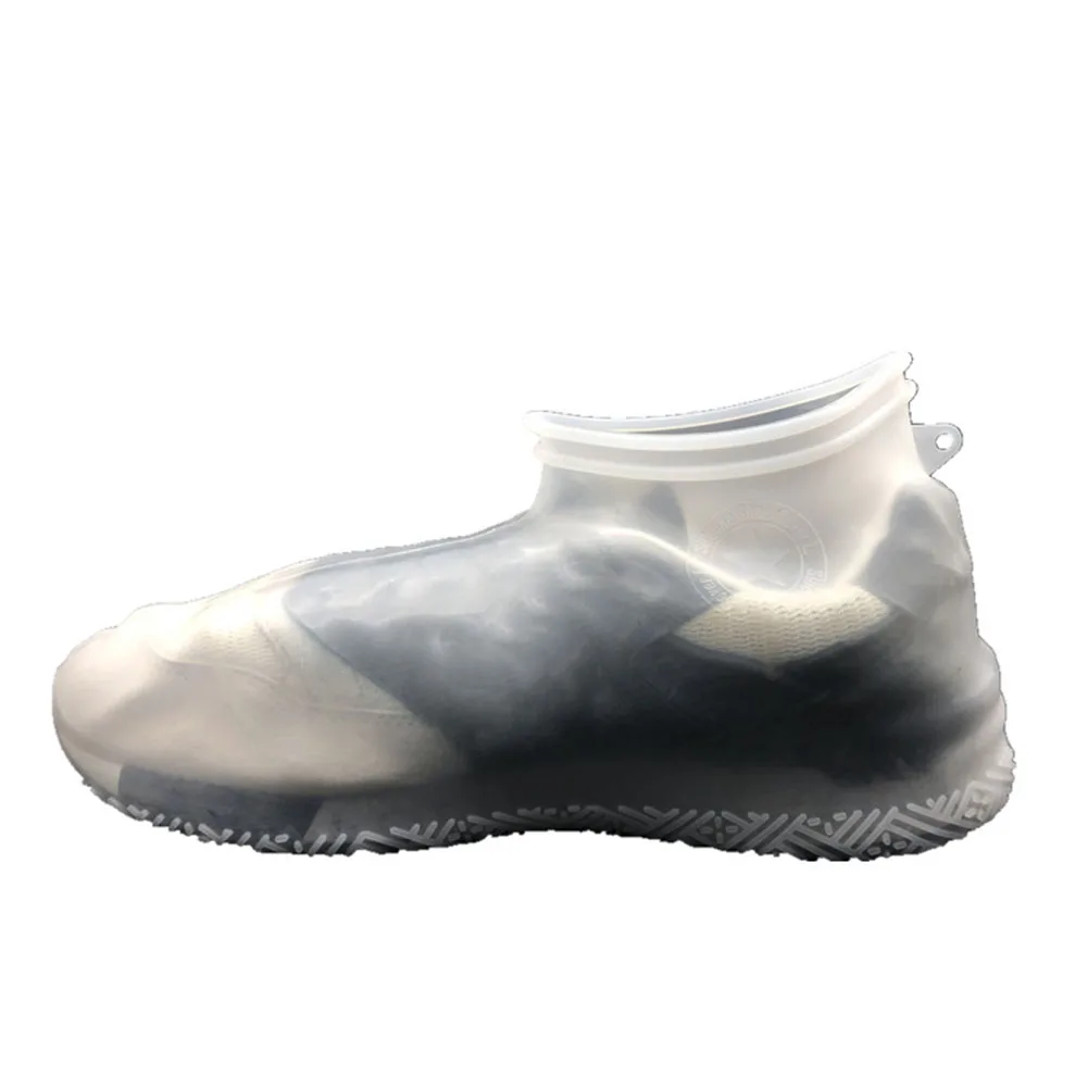 

Hiking Washable Protector Outdoor Thicken Non Slip Waterproof Durable Shoe Cover Silicone Reusable Solid Portable Rain Boots
