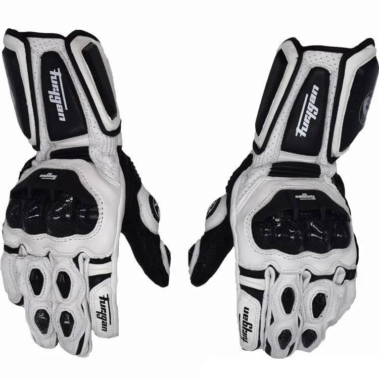 Furygan afs 10 gloves made of carbon fiber leather motorcycle gloves