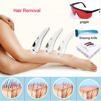 

1PCS Professional IPL Hair Removal Cream Shave Remover Device Permanent Facial & Body Hair Removal Beauty