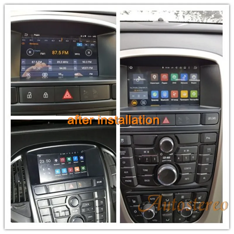 Cheap 4G Android 8.0/Android 7.1 2 DIN DVD GPS for Opel Vauxhall Holden Astra J 2010-2013 car Multimedia screen radio stereo octa core 9