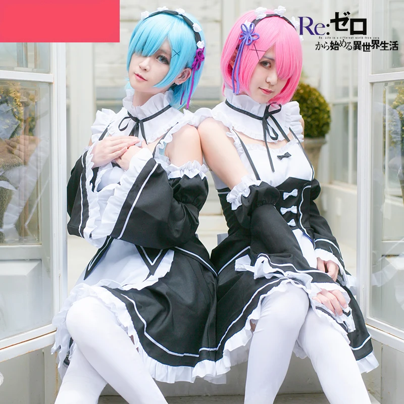 re zero Re0 Re: Life in a Different World from Zero REM maid Cosplay
