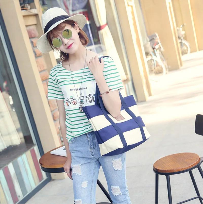 Women Canvas Beach Bags Fashion Large Handbags Female Shoulder Bag Ladies Shopping Messenger Tote Handbag Designer Bolsa SS0337 (15)