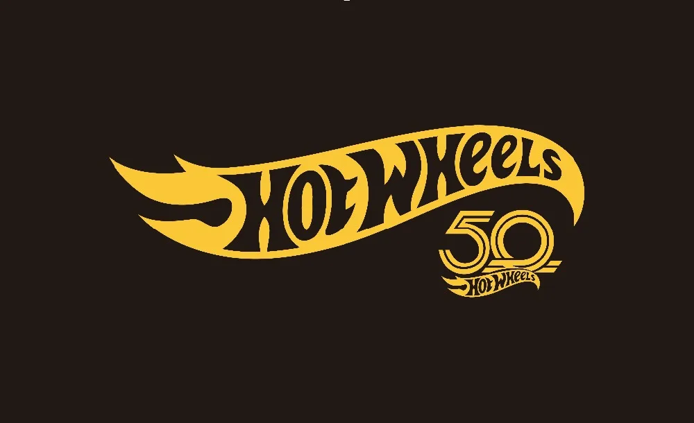 90*150 см hot wheels 50th колеса флаг