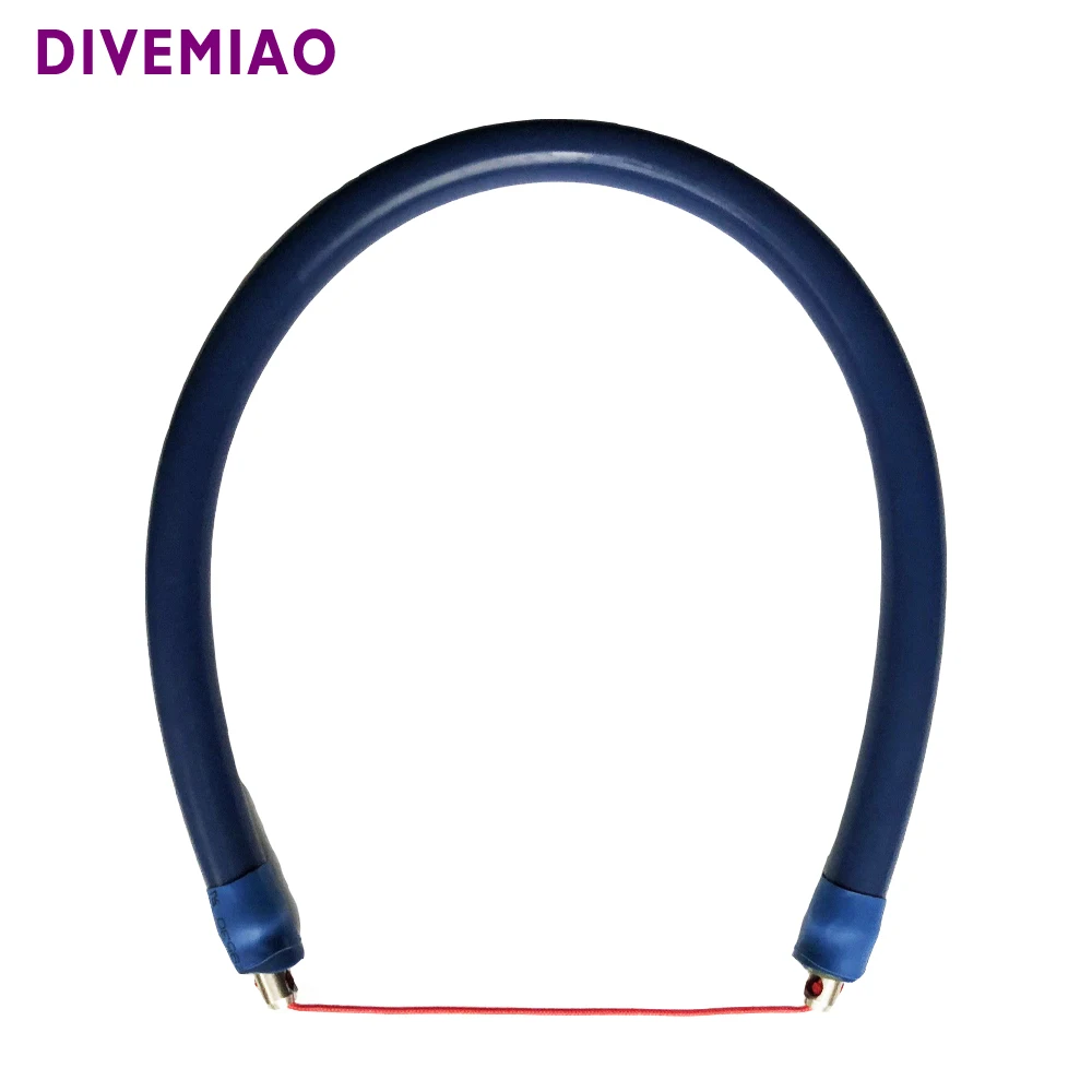 

16mm spearfishing equipment 50cm rubber band sling Latex tube for Spearfishing gun accessory Blue red black with wishbones