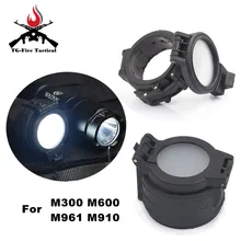Тактический 25 мм диаметр Диффузор фильтр откидная крышка для Surefir M961 M910 M300 M600 флэш-светильник охотничий светильник аксессуары