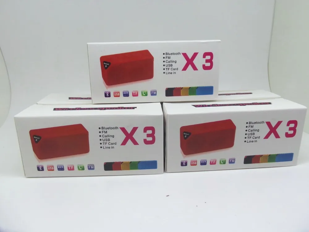 Excelvan X3 мини внешний маленький динамик Bluetooth беспроводной портативный