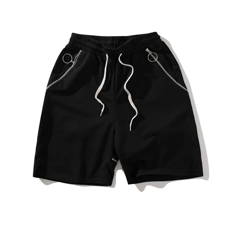 Новые летние шорты для женщин для мужчин Мода 2019 г. s короткие джоггеры с карманами ленты по колено уличная хип хоп шорты-бермуды