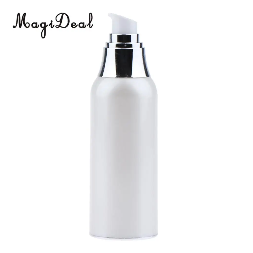 Empty Lotion Cosmetic Makeup Cream Bottle Airless Pump Dispenser Container 100ml/ 30ml