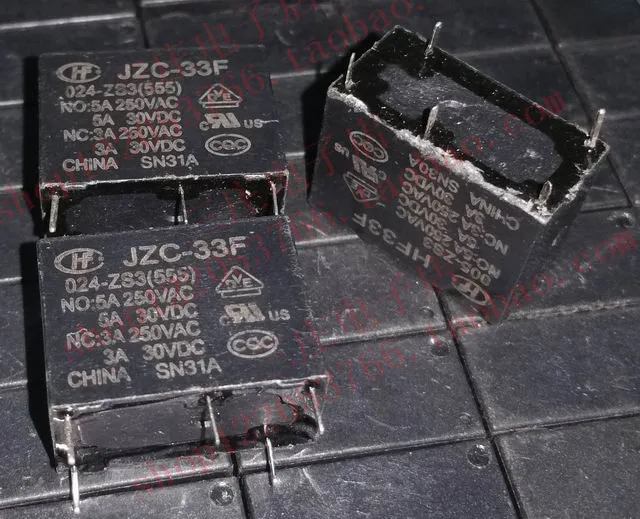 Реле JZC-33F 024-ZS3 (555) 33F-1C-24V-5A | Обустройство дома