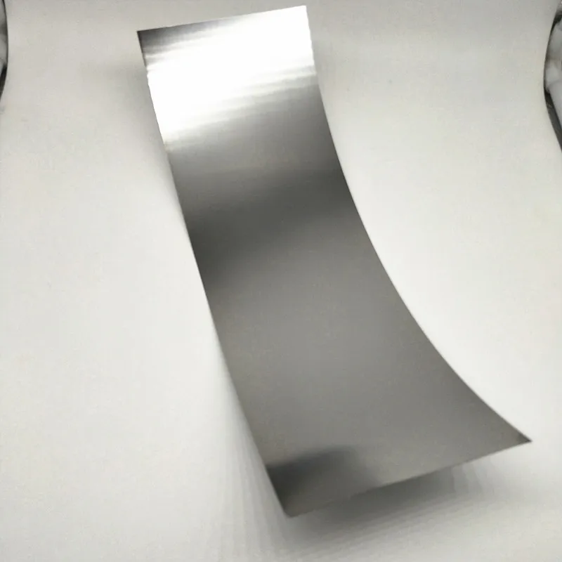

GR5 Titanium Alloy Titanium Foil 0.2MM*100 Thickness Ti Strip Wholesale Discount By kg Factory Price