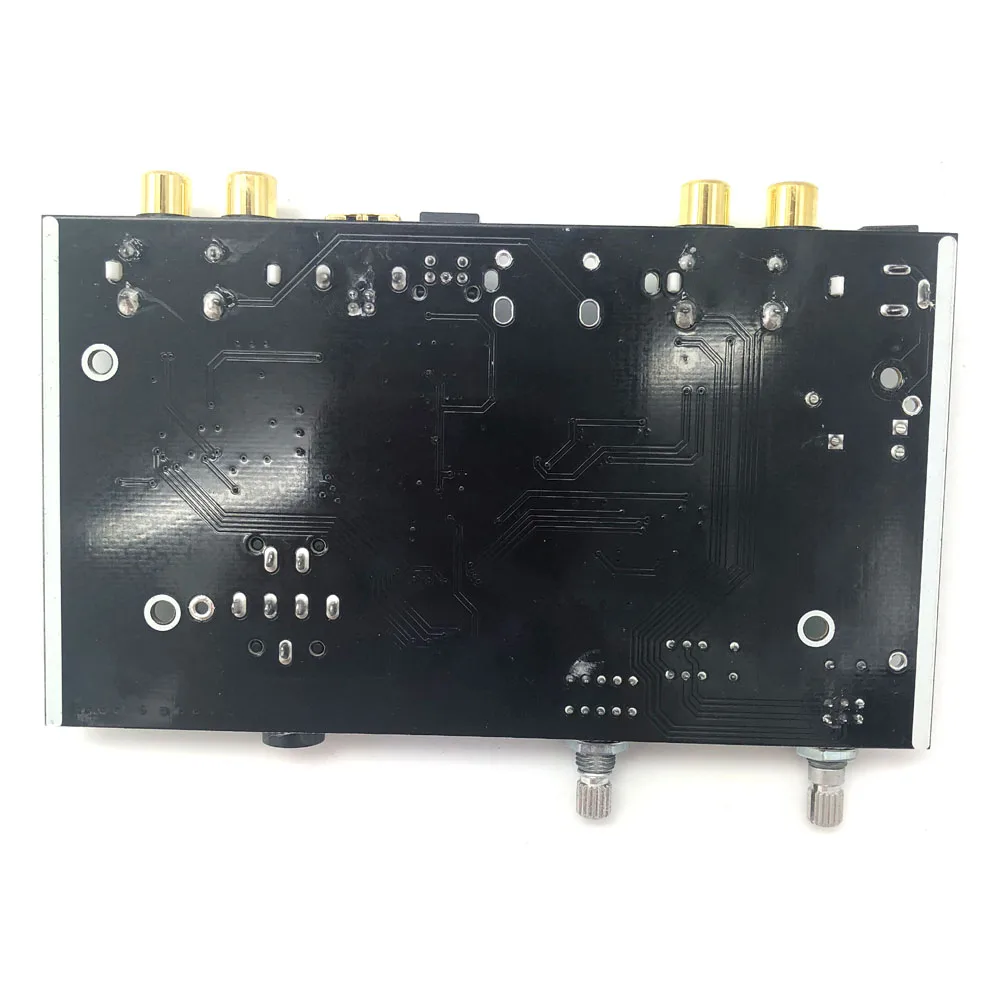 PCM5100 MS8416 оптический USB вход NE5532 OP DAC плата 24 бит 192 к с аудио регулятором громкости DAC плата DC 12 В B9-007