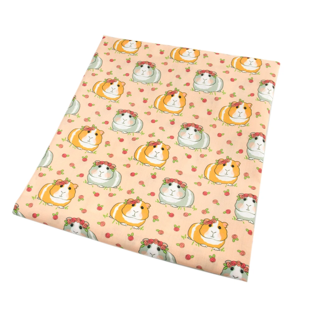 

David accessories 50*145cm Animal patchwork printed 100% Cotton Fabric for Tissue Kids Home textile for Sewing Tilda Doll,c4192