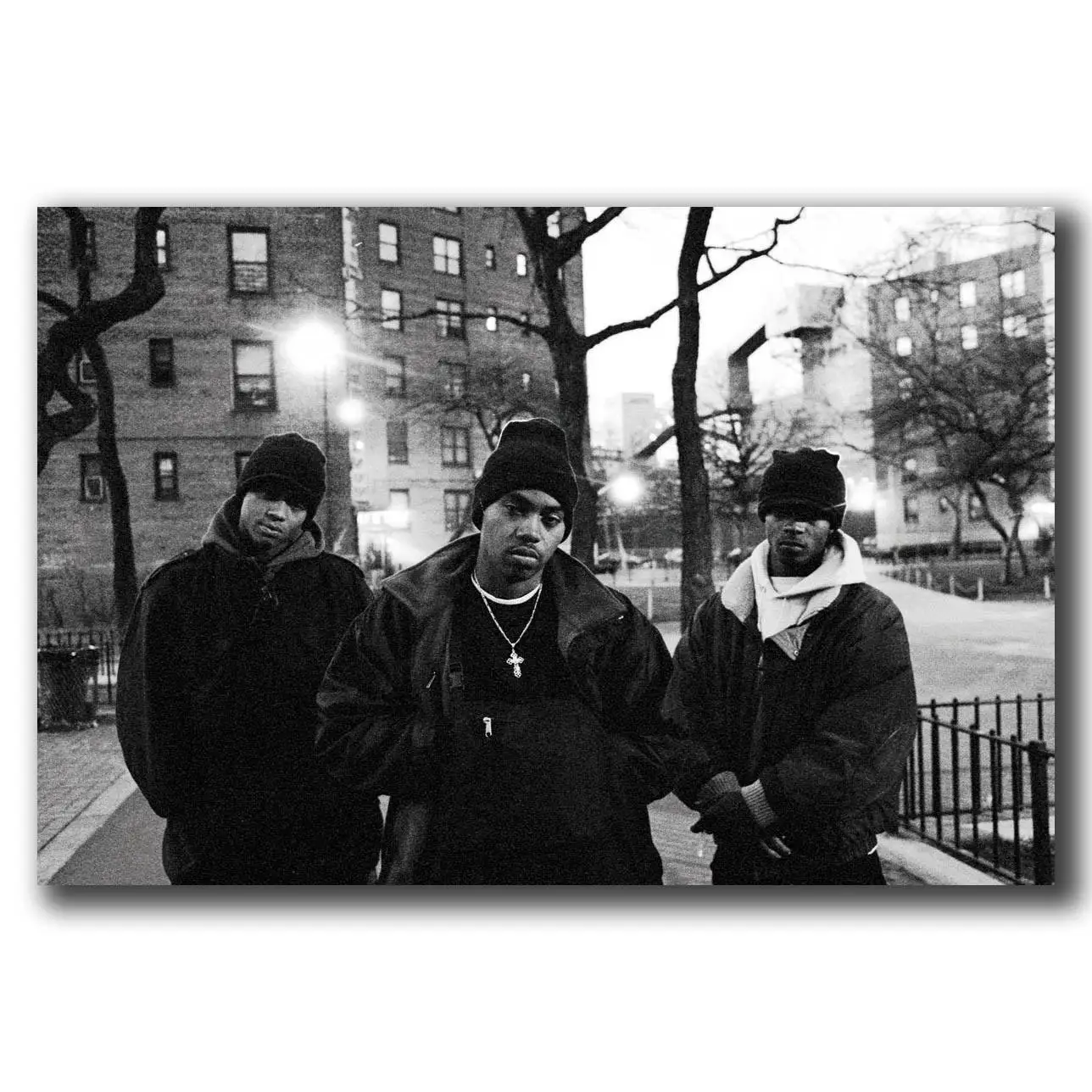 

Q1070 Posters and Prints New Nas Time is Illmatic Hip Hop Custom Art Poster Canvas Painting Home Decor
