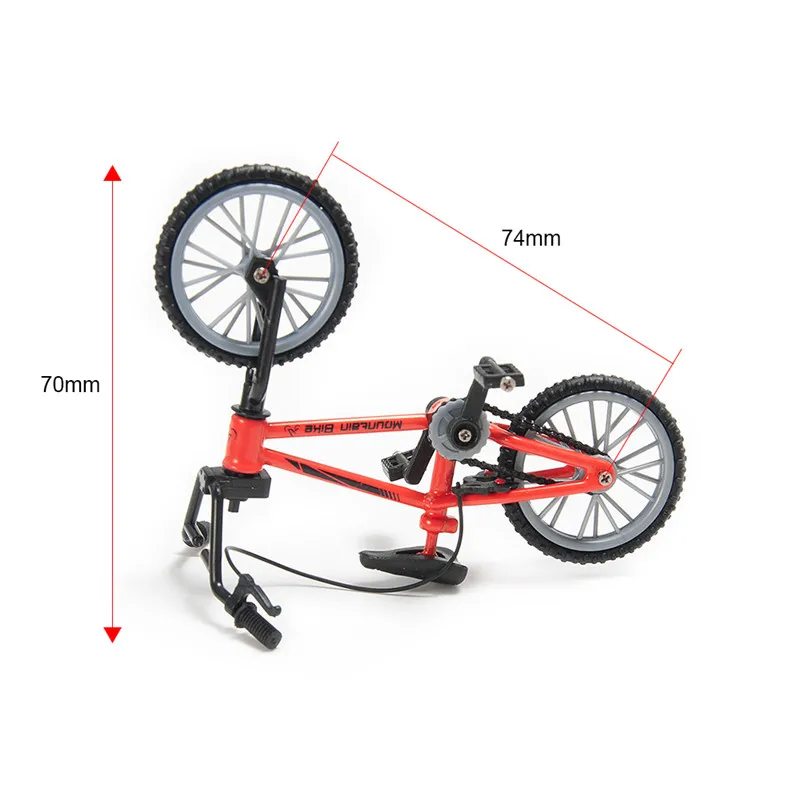 Искусственный Сплав пальцевой Bmx велосипед мини размер пальцевая доска