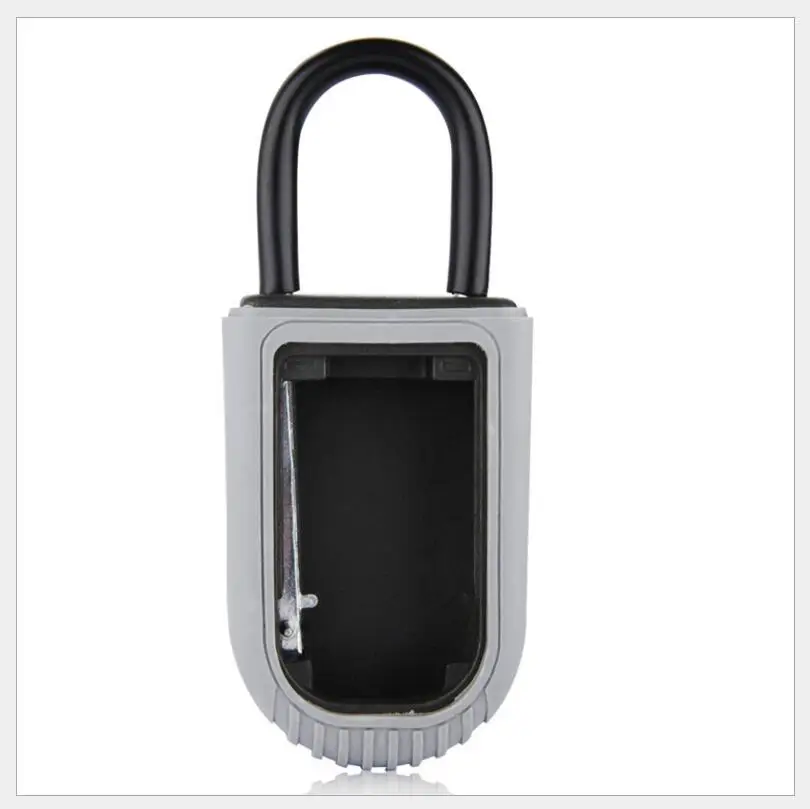 Wall Mount Key Storage Box Security Lock Zinc Alloy Safe Organizer Box With 10-digit Combination Password Fixing Screw