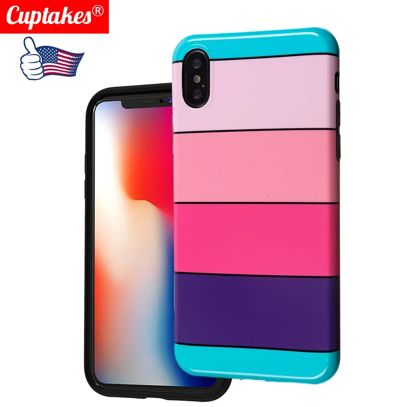 

Luxury Glossy Phone Case for iPhone X 10 XS Max XR Cute Cartoon Rainbow Soft TPU for iPhone 7 8 Plus 6 6S Back Shockproof Cover