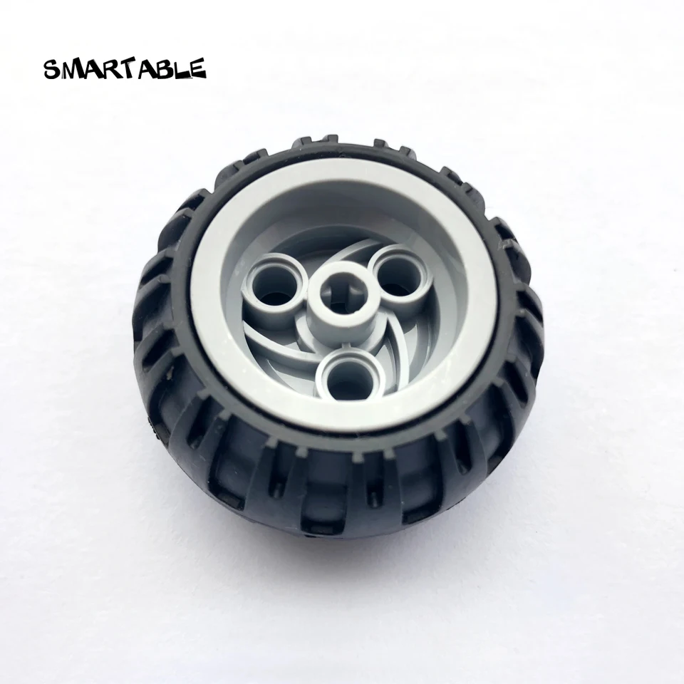 Колесные шины Smartable Technic обода Ev3 MOC 43x26 мм детали для строительных блоков игрушки