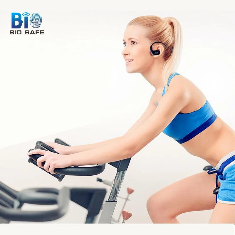 

[Biosafe MP3 Players] NW-WS413 Wireless Earphone Sport Player IPX4 Waterproof Ear-Hook Earphone MP3 Music Player Headphones