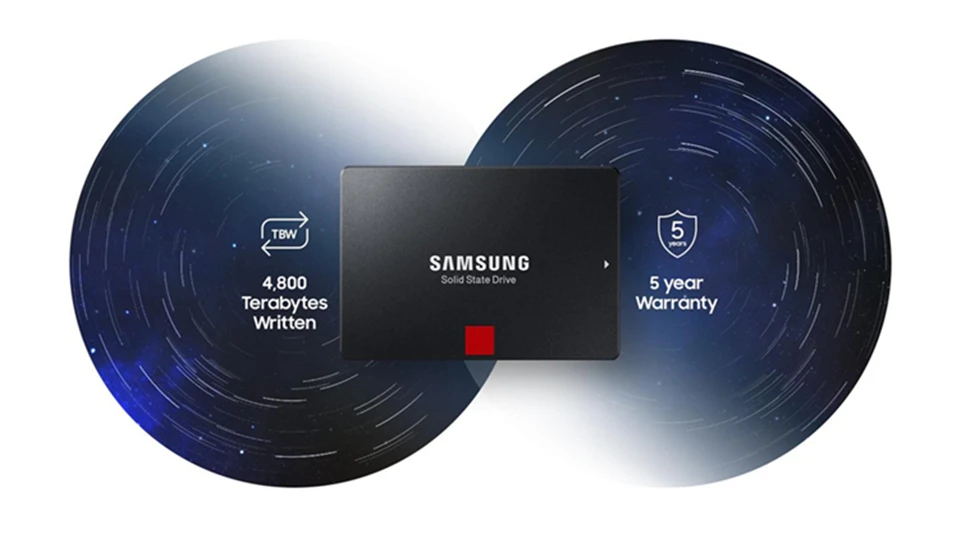 Samsung 2,5 дюймов SATA III SSD 860 PRO 256 ГБ 512 1 ТБ 2 ТБ Внутренний твердотельный жесткий диск для ноутбука