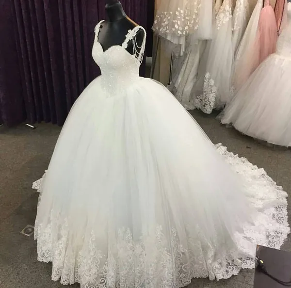 Бальное платье Свадебные платья 2019 пушистый изысканный Vestido De Noiva элегантное женское вечернее платье невесты gelinlik кисточкой плеча