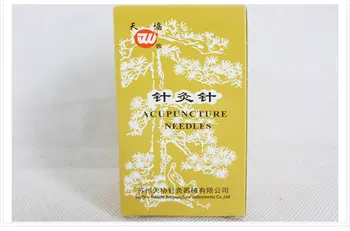 

1000pcs reusable silver surface acupuncture needle Genuine tianxie acupuncture needles non-disposable 200pcs/box