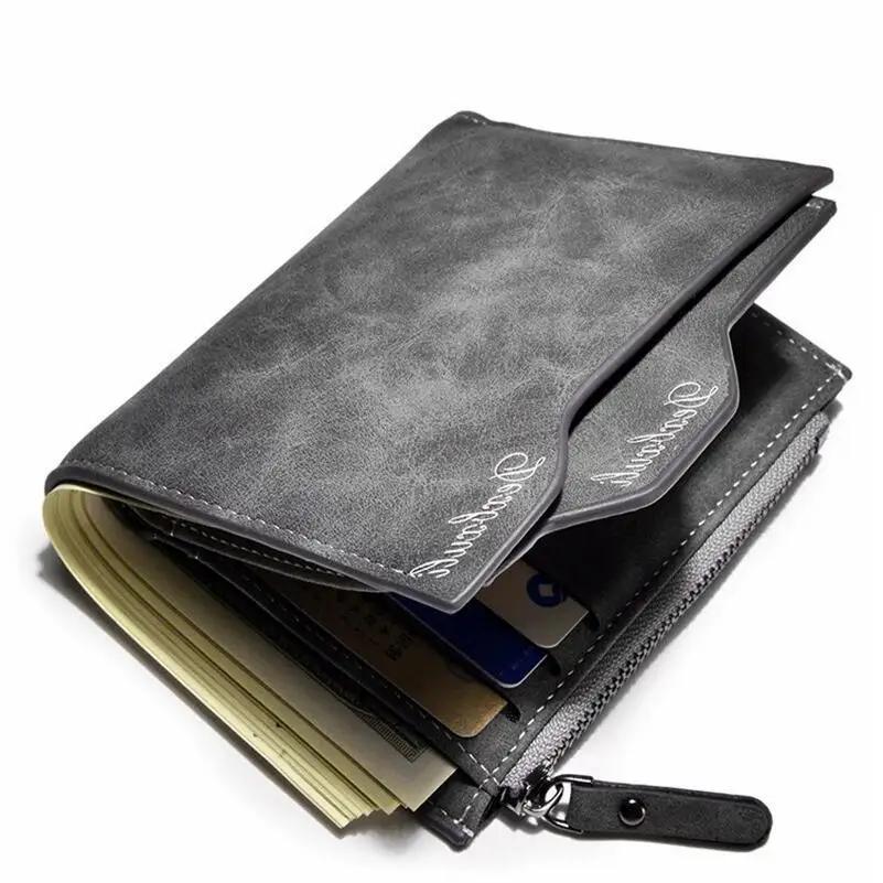 محفظة Carteira الغمد cartera portfel جلدية محافظ Carteiras Monedero هومبر Billeteras Monnaie أوم صغيرة رجل محفظة