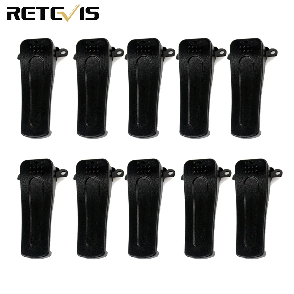 10 шт. зажим для рации Retevis H777 Baofeng|walkie talkie|walkie talkie clipradio hf |