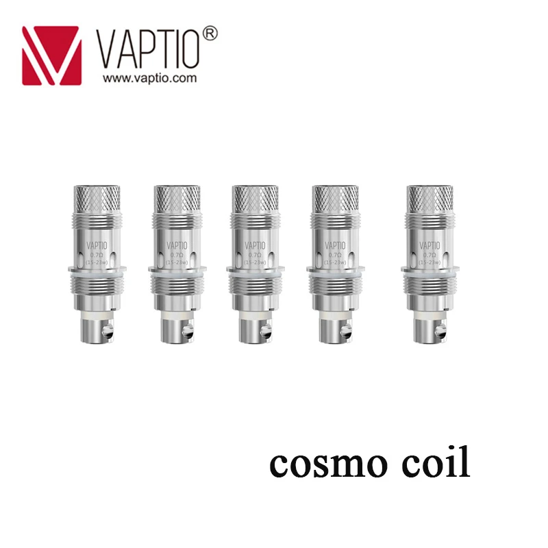 Vaptio Cosmo катушки для электронных сигарет распылитель ядер fit cosmo kit 0.7ohm (DL) 1.6ohm (MTL) Kanthal катушки Поддерживаемые 10-23 Вт vapor