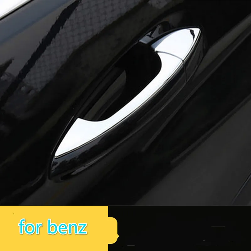 FUNDUOO для Mercedes Benz ML350 ML 350 2012 2015 накладка на дверную ручку автомобиля из нержавеющей
