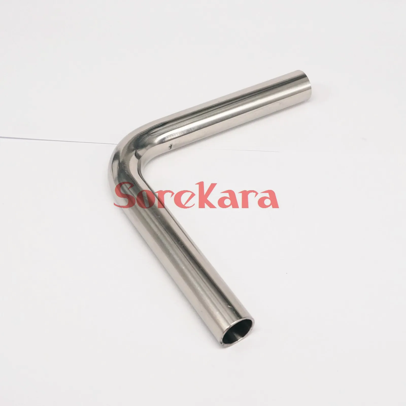 19mm O/D 304 Stainless Steel Sanitary Weld 90 Degree Elbow Tube Butt Pipe Fitting Straight pipe length 100mm | Обустройство дома