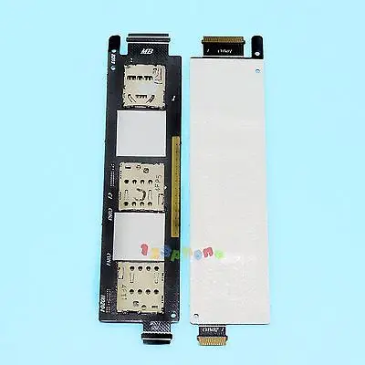 SIM CARD READER SLOT CONNECTOR FLEX CABLE FOR ASUS ZENFONE 6 A600 A600CG | Мобильные телефоны и аксессуары