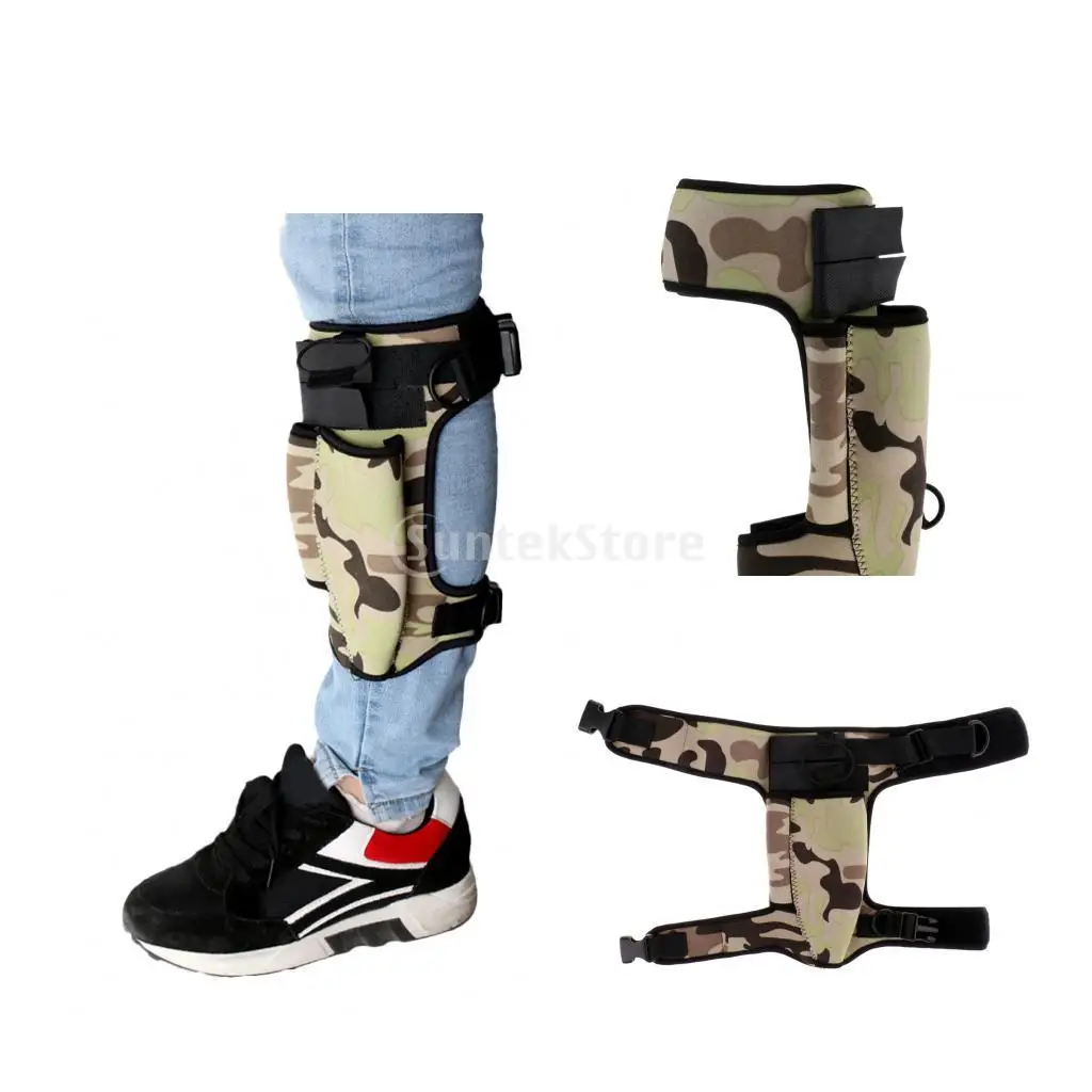 Adjustable Camo Scuba Tools Neoprene Sheath Holster Tech Dive Gear Equipment Diving Accessories