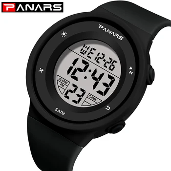 

PANARS 2019 Children Student 50M Waterproof Watch LED Digital Wrist Watch Child Fashion Watches 3D Teenage Watch Kids xfcs