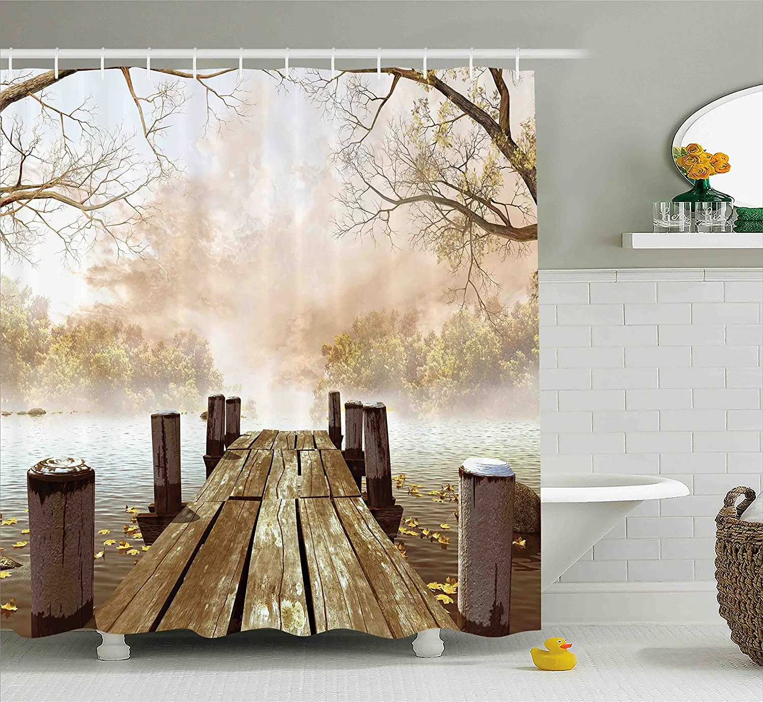 Buy Shower Curtain Collection by , Ocean Decor Fall