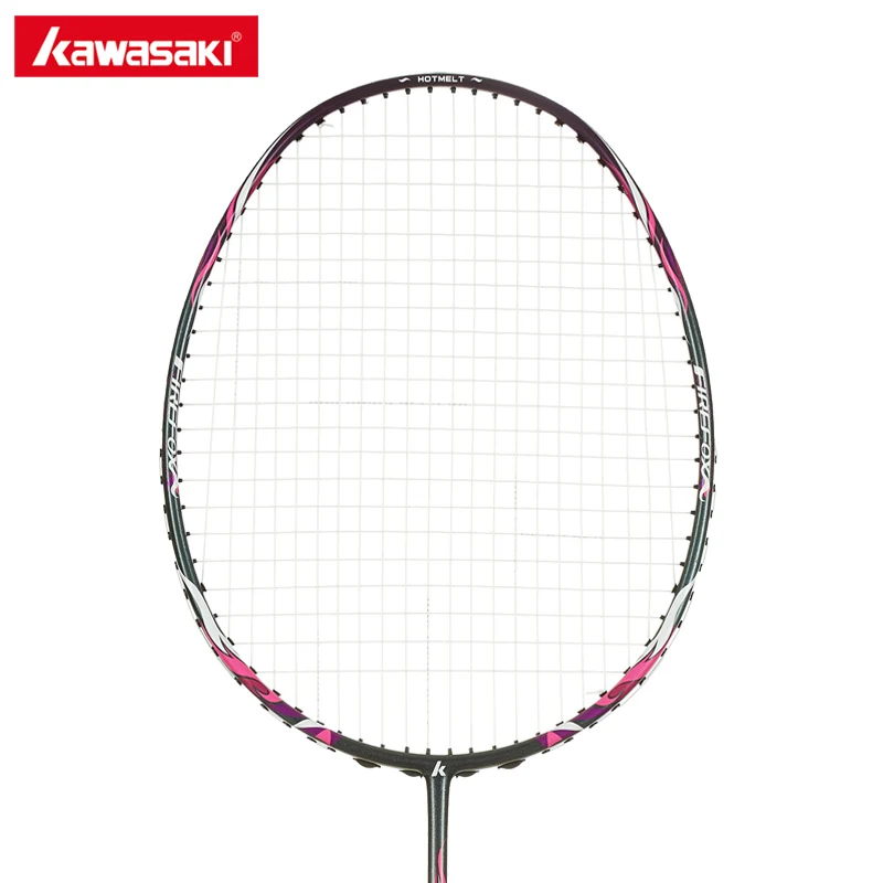 Kawasaki Raquetas de bádminton con cadena profesional Bádminton raquetas para principiantes Firefox P520 Kawasaki Raquetas de bádminton con cadena profesional Bádminton raquetas para principiantes Firefox P520