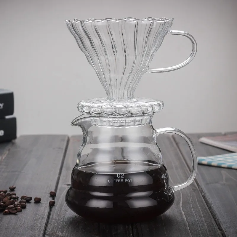 

Reusable Glass Coffee Filter Heat Resistant Coffee Drip Filter Practical Cup Coffee Filter Funnel Durable Coffee Accessory