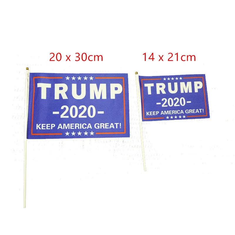10 шт. Трамп волна флаги 20*30 см с изображением Дональда Дака флаг &quotТрамп&quot