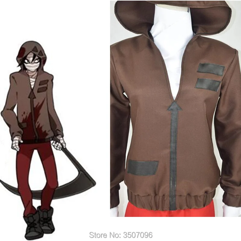 Anime Game Angels of Death Cosplay Isaac Foster Zack Halloween Cosplay Man Woman Cosplay Costume Outfit Set Hoodie